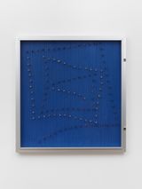untitled continuous dotted line 1 by Gabriel Kuri contemporary artwork sculpture