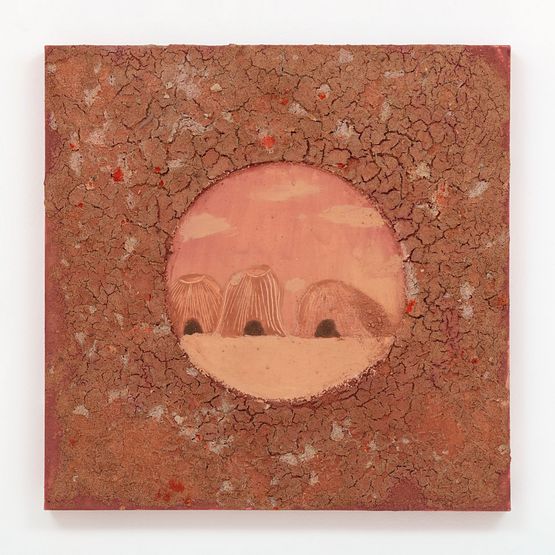 E gb e aiye QUANDO TUDO TERRA ERA by Kelton Campos Fausto contemporary artwork Painting