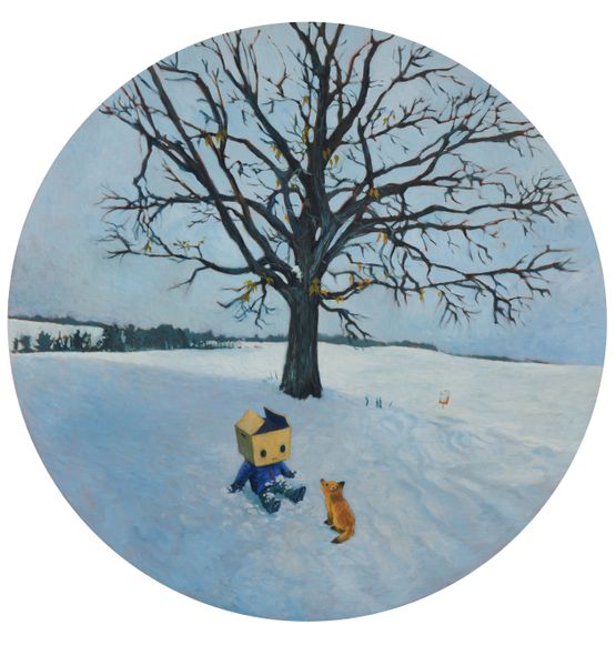 Wanna Play by C. K. Koh contemporary artwork Painting