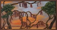 War at Sunset by Lin Shan contemporary artwork Painting