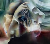 With a Soft Breeze by Zeng Zhen contemporary artwork painting