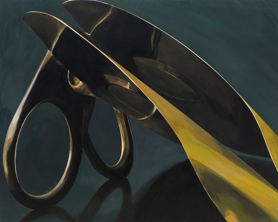Metal Sheets by Zhan Chong contemporary artwork Painting