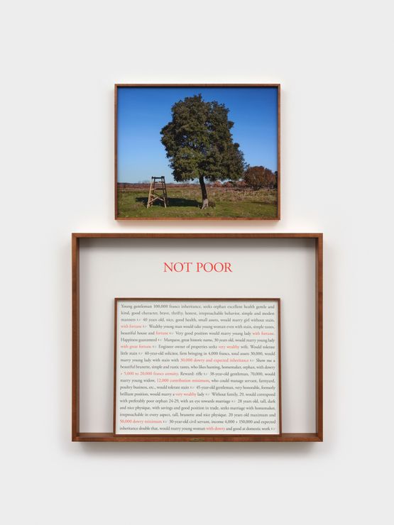 On the Hunt Men Seeking Women 18951905 Not Poor by Sophie Calle contemporary artwork Photography