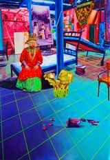Theres a further reason not to seek linearity or origin by Zico Albaiquni contemporary artwork painting works on paper