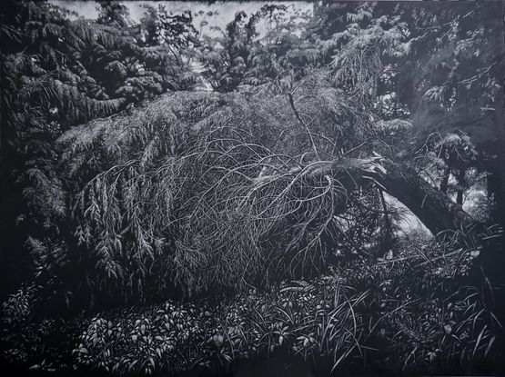 Ratapan Angin by Maryanto contemporary artwork Painting