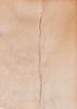 Cracked Ground Series by Fatos Irwen contemporary artwork textile works on paper