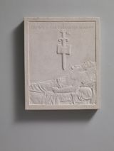 Irony n. The Unwanted Shadow by Ian Hamilton Finlay contemporary artwork sculpture