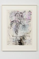 Untitled Am inversat tulburarea ratiunii. I Reversed the Inquietude of Reason by Stefan Bertalan contemporary artwork drawing works on paper