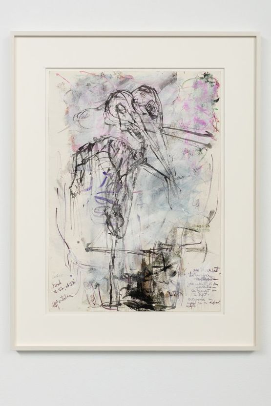 Untitled Am inversat tulburarea ratiunii. I Reversed the Inquietude of Reason by Stefan Bertalan contemporary artwork Works on Paper