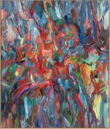 Mine I by Sabine Moritz contemporary artwork painting works on paper
