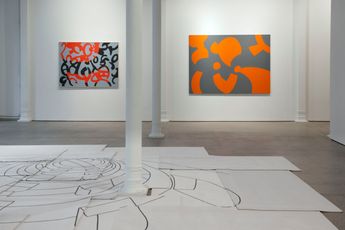 Contemporary art exhibition Group Exhibition Accrochage X - Works on paper at Galerie Greta Meert Brussels Belgium