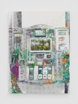 Foliage Gas Pump by Jessica Taylor Bellamy contemporary artwork painting moving image