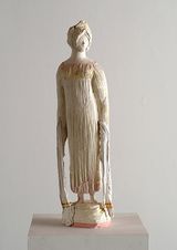 Convict Mary Wade white by Linda Marrinon contemporary artwork sculpture