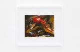 Red Runningback by Ernie Barnes contemporary artwork painting works on paper