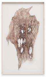 Open wound Surface with many holes 2 by Mire Lee contemporary artwork mixed media