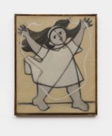 Menina pulando Girl Jumping by Milton Dacosta contemporary artwork painting