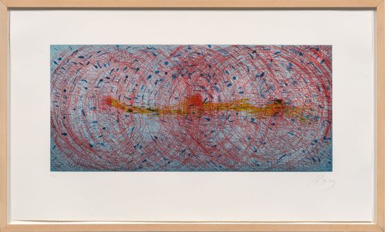 Shape of Water by Pat Steir contemporary artwork Print