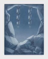 The Quarry Vampire by Theodora Allen contemporary artwork painting