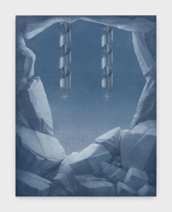 The Quarry Vampire by Theodora Allen contemporary artwork Painting