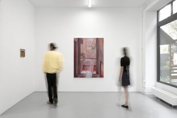 Contemporary art exhibition Amit Berman Unfamiliar Luminous Remote at Fabienne Levy Geneva Switzerland