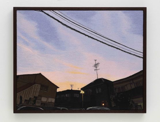 Foundscape Good Evening Tokyo 2020 by Aoyama Satoru contemporary artwork Textile
