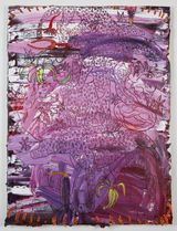 Fires on the ground by Kawauchi Rikako contemporary artwork painting