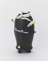 Beach Tar BirdPot by Dan Mccarthy contemporary artwork sculpture
