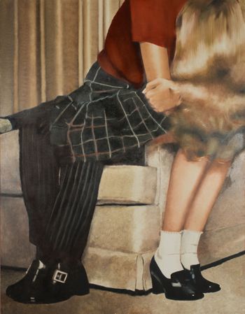 Disavowal by Haeun Oh contemporary artwork painting