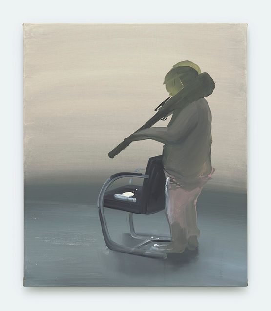 Cum Shot 3 by Tala Madani contemporary artwork Painting