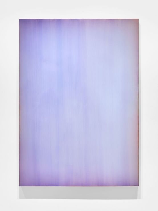Farblichtung Violett Hell by Sybille Pattscheck contemporary artwork Sculpture