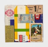 Untitled by John Nixon contemporary artwork mixed media painting