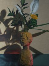 The Vase by Wedhar Riyadi contemporary artwork painting works on paper