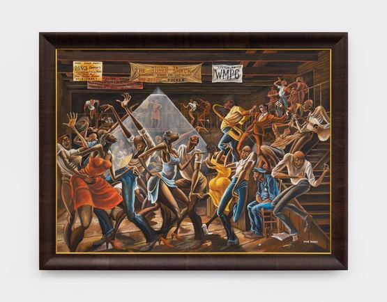 The Sugar Shack II by Ernie Barnes contemporary artwork Painting