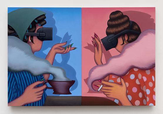 States of Mind by Julie Curtiss contemporary artwork Painting
