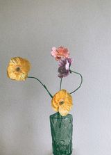 Untitled Flower series 14 by Nonzuzo Gxekwa contemporary artwork print