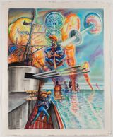 Theyre Using Iridology by Robert Yarber contemporary artwork drawing
