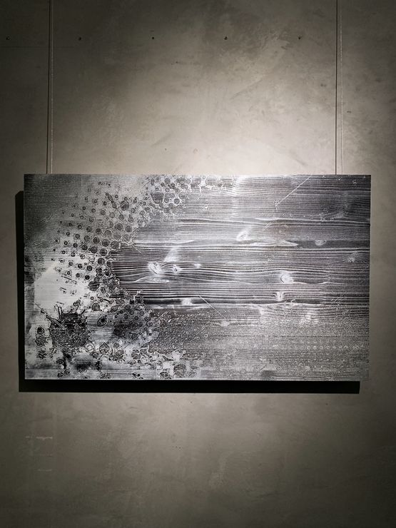 Hangi Series - Pine 04 by Gil Kuno contemporary artwork Painting
