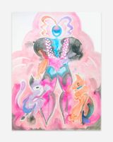 Loyal Companions by Susie Green contemporary artwork painting