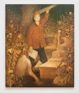 One Step At A Time by Mark Ryan Chariker contemporary artwork painting works on paper