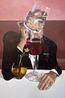 Gaze no.2 by Deng Shiqing contemporary artwork Painting