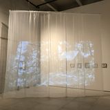Longing Ghosts in Deep Blue Paranoia by Anais Horn contemporary artwork installation sculpture
