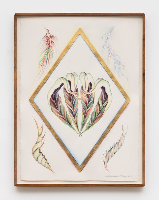 To My One Desire by Faith Wilding contemporary artwork Works on Paper