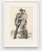 Untitled by Tom of Finland contemporary artwork drawing