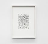 Untitled reflet graves by Achraf Touloub contemporary artwork works on paper