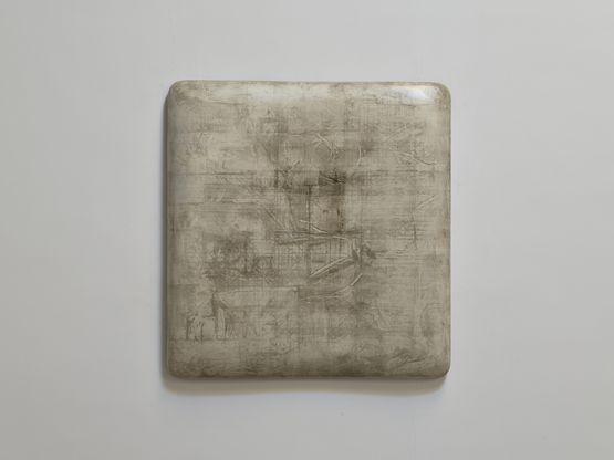 Water Streaming Into Inkstone  2 by Su Xiaobai contemporary artwork Painting