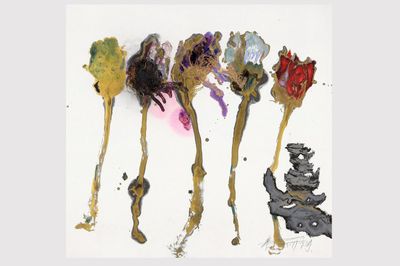 Wei Ligangs Calligraphic Abstraction