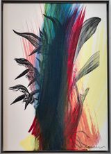 Blumenserie by Arnulf Rainer contemporary artwork mixed media