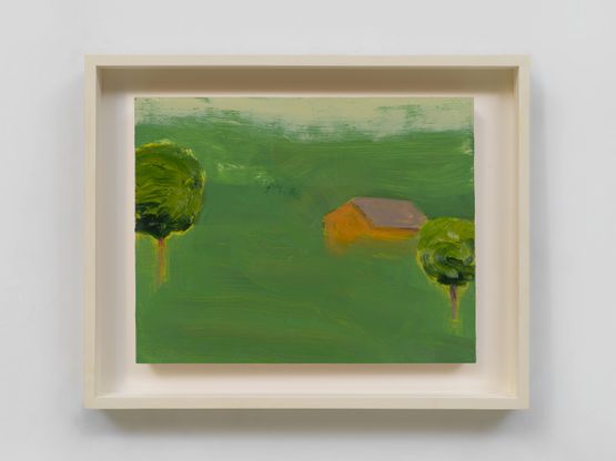 Landscape by Yves Scherer contemporary artwork Painting
