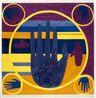 The Palmist Reveals the Future of Painting by Dona Nelson contemporary artwork Painting