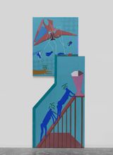 Dirty Search by Maryam Hoseini contemporary artwork painting works on paper drawing